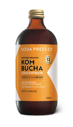 Organic Kombucha Concentrates, SodaStream Syrup